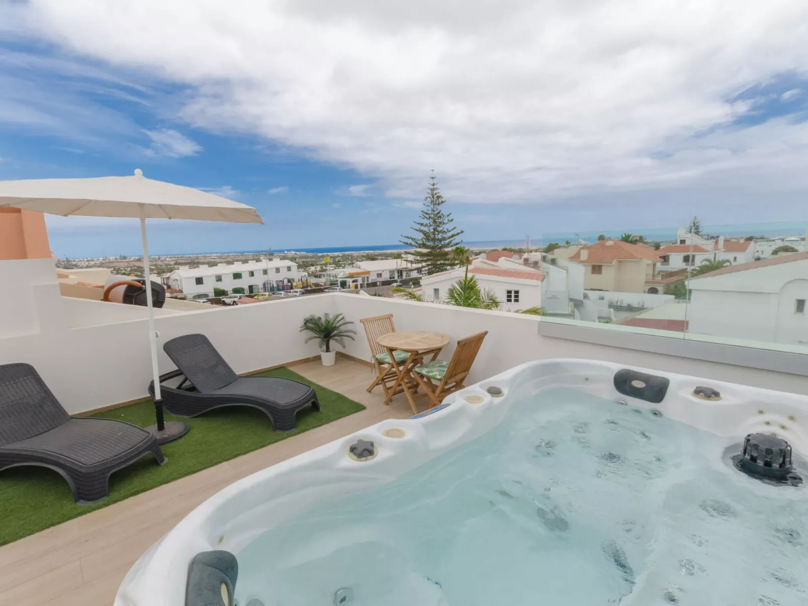 Sonnige Ferienvilla Maspalomas-Draußen