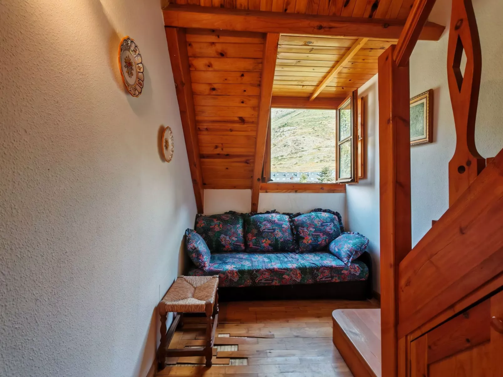 Duplex Muntanyó 2 mit Balkon und Blick auf den Berg Vall de Boí-Dedans