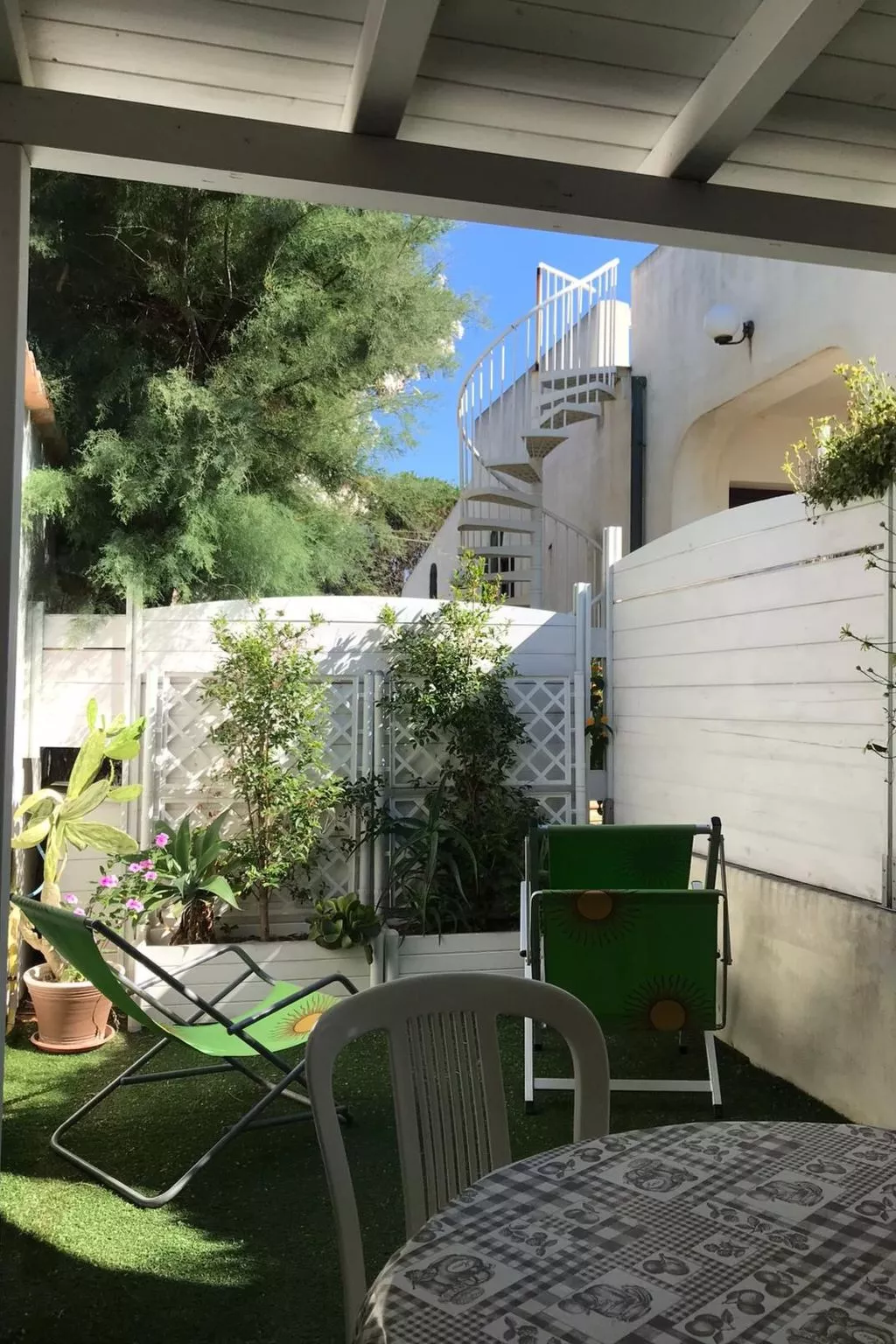Strandhauswohnung mit Wasserblick-Dehors
