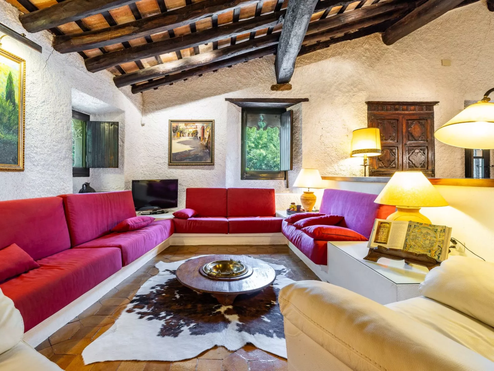 Luxuriöses katalanisches Bauernhaus aus dem 16.-Dedans