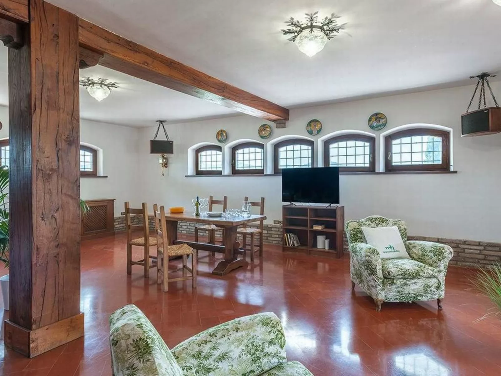 Villa Paola, Marken Urlaub, privater Pool-Drinnen