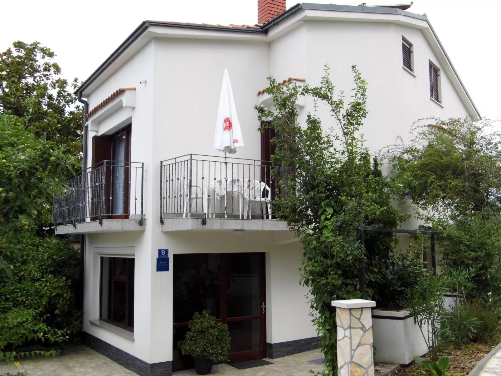 Wohnung "Morizin Novi" mit Dachterrasse-Outside