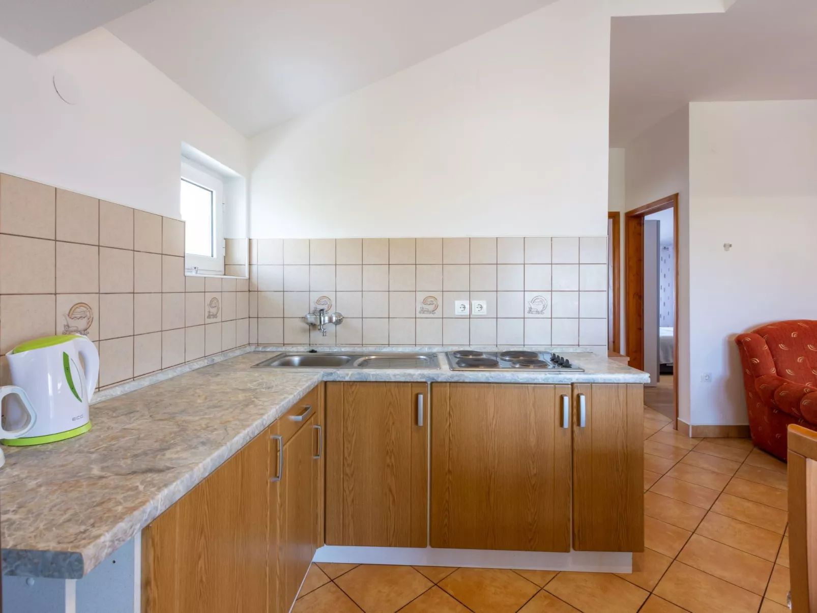 Wohnung für 6 Personen mit Balkon und Meerblick-Inside