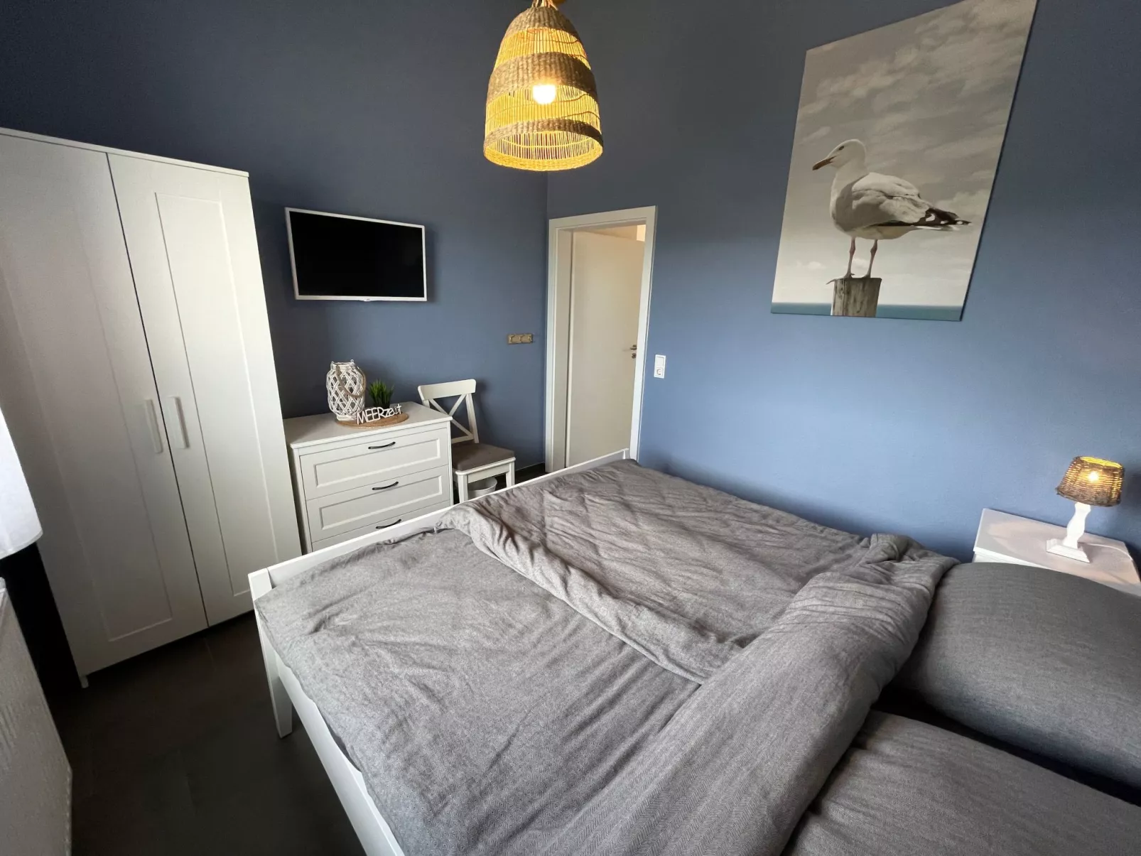 G1 Eingezäuntes Haus mit Kamin in Eckwarderhörne-Drinnen