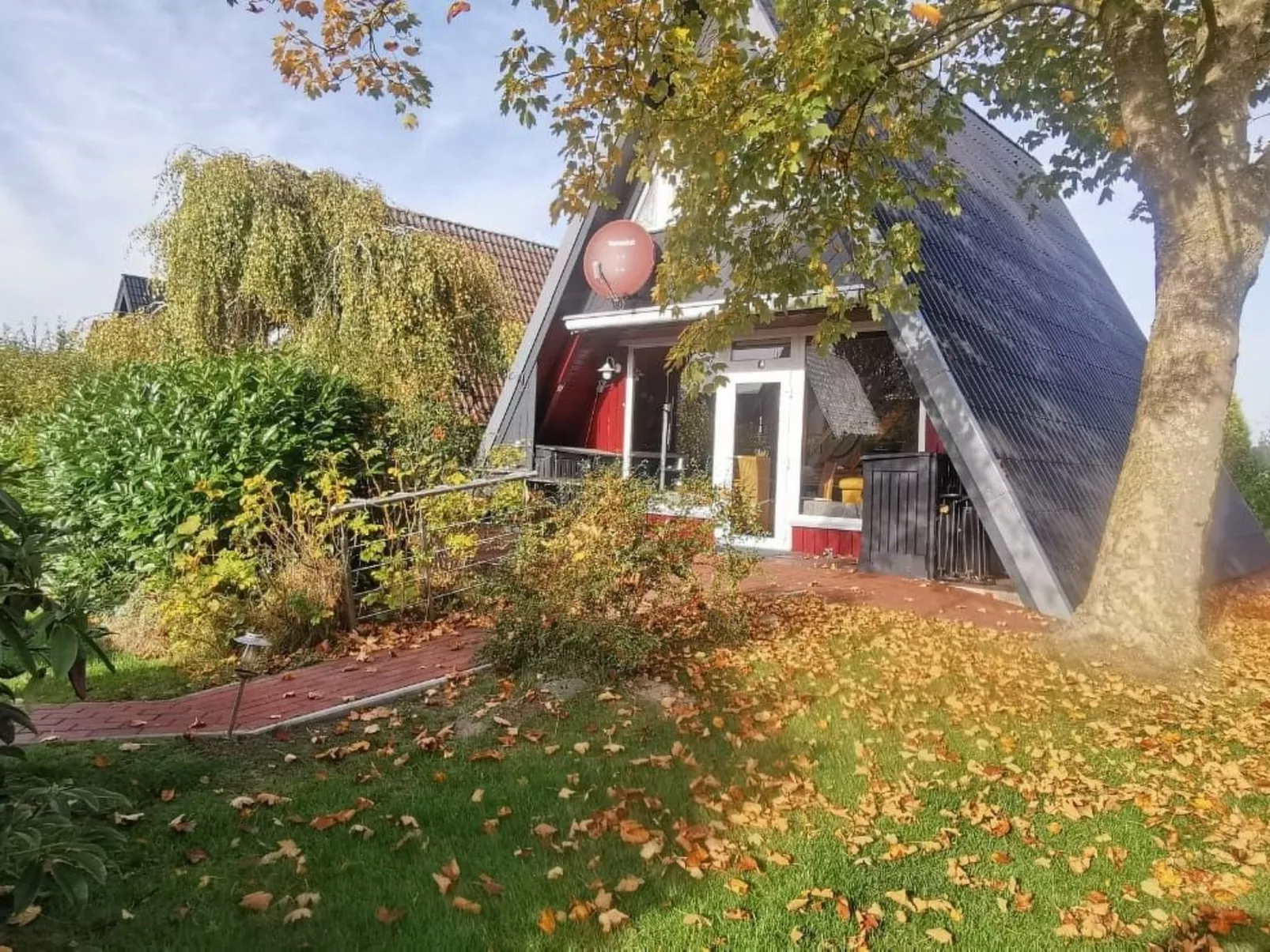 In Fedderwardersiel mit Garten