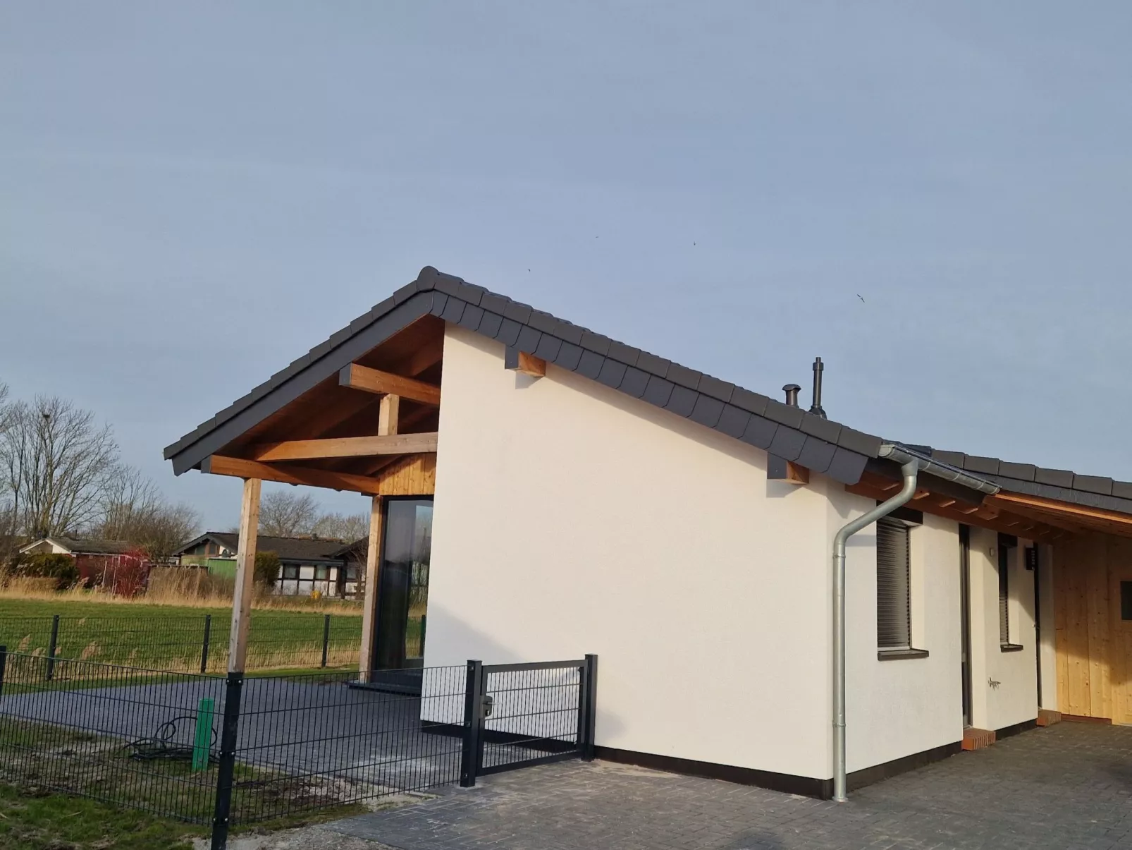 G10 Ferienhaus mit Wiesenblick in Eckwarderhörne-Dehors