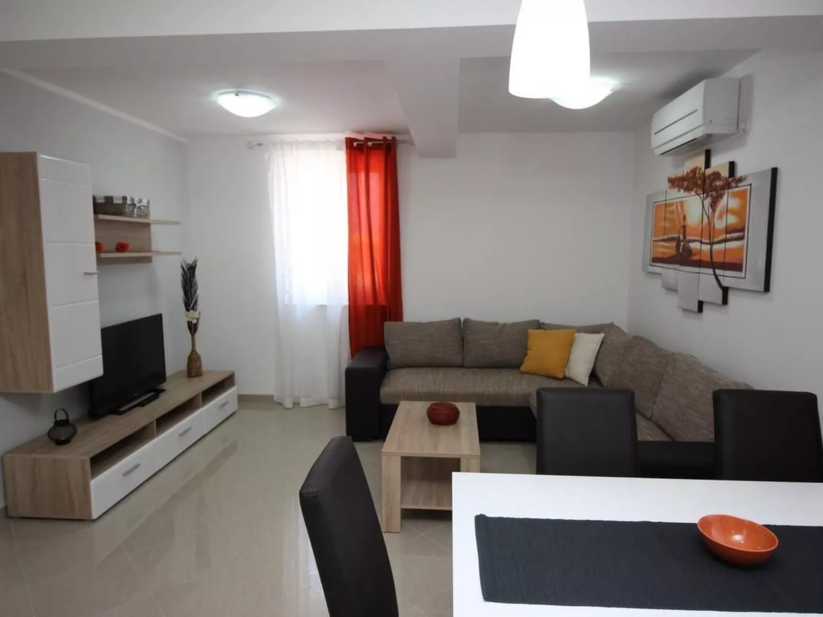 Tolles Appartement in Baška mit Eigener Terrasse-Dedans