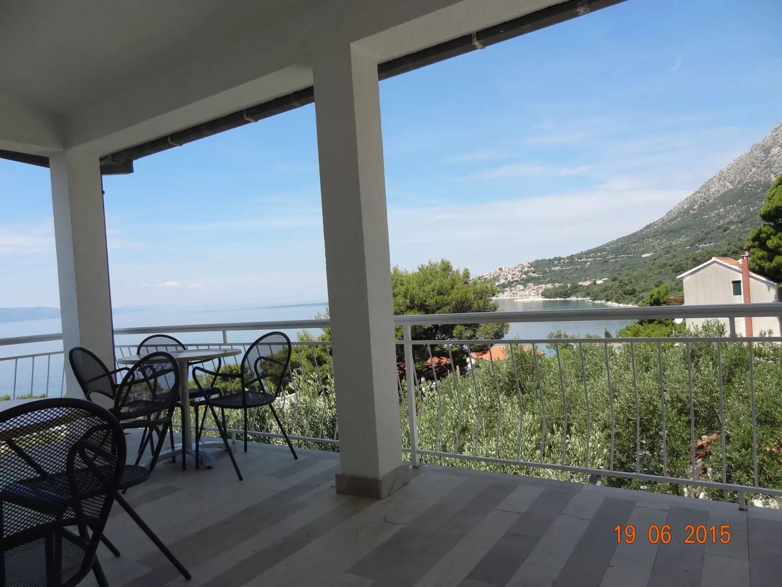 Komfortables Studio-Apartment mit Meerblick-Outside