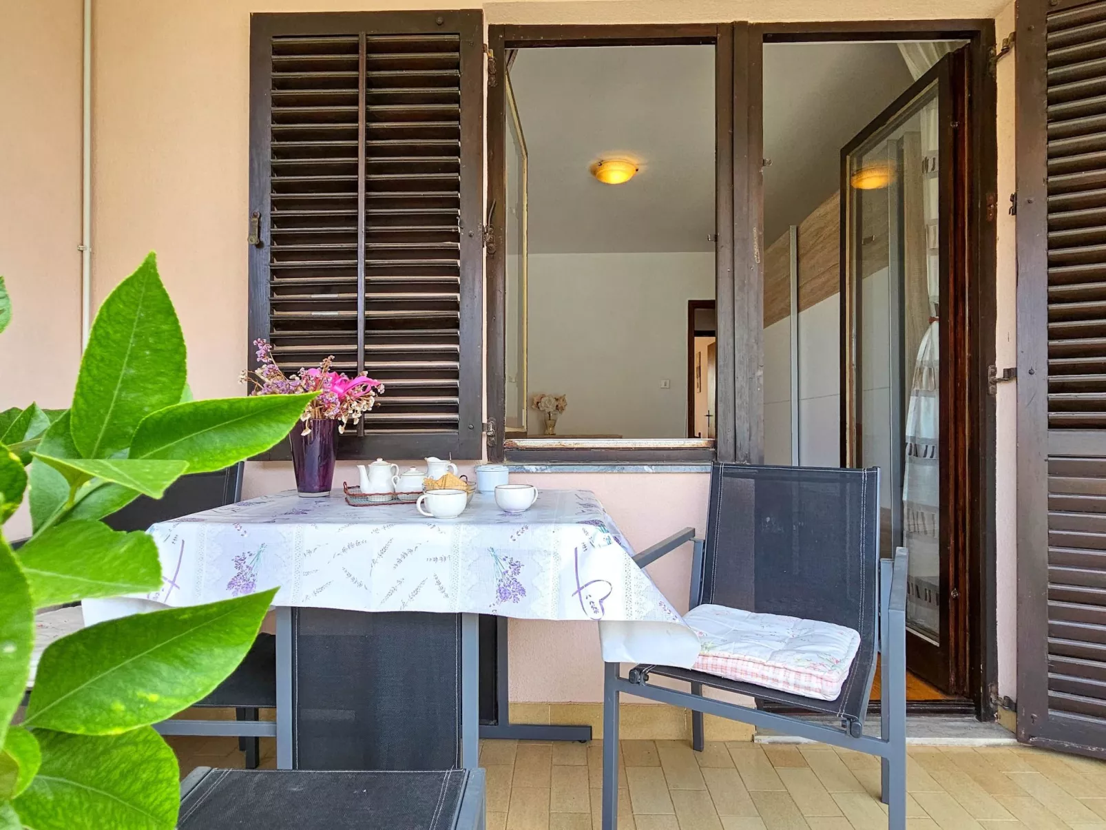 Appartement mit Balkon für 2 Personen-Inside