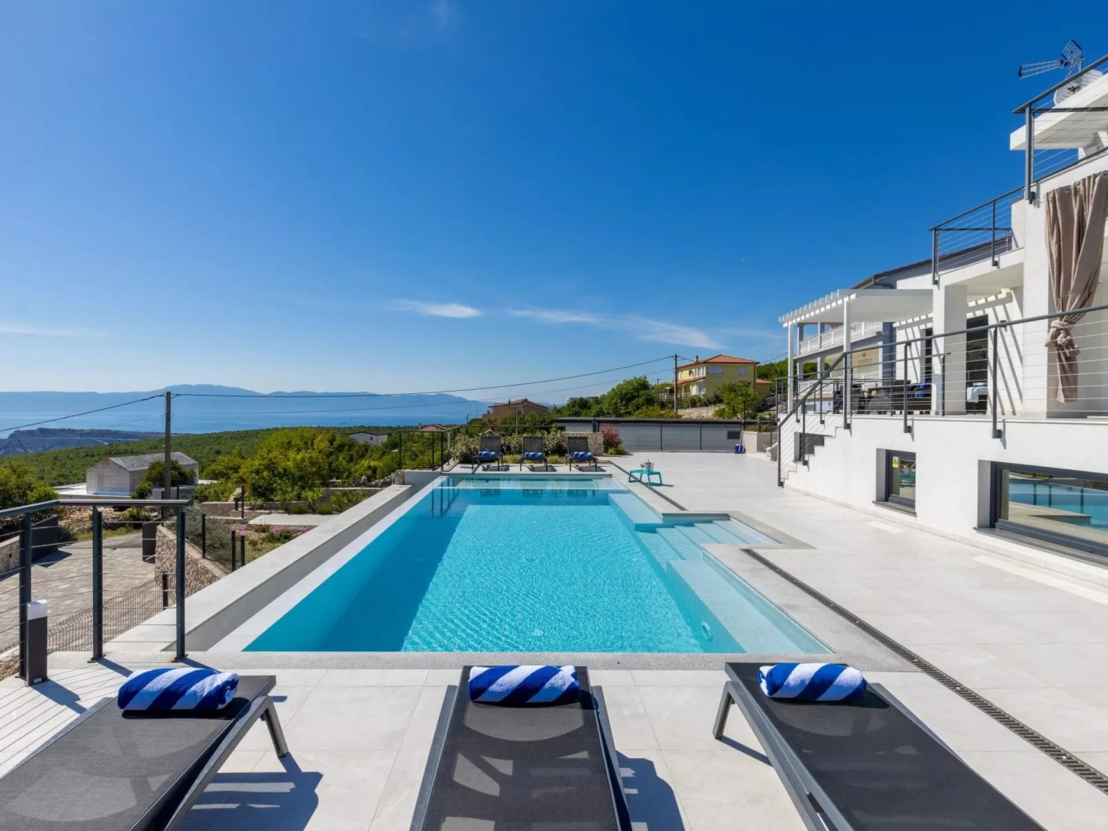 Villa Visum für 7 Personen in Srika, Kvarner Bucht-Dehors