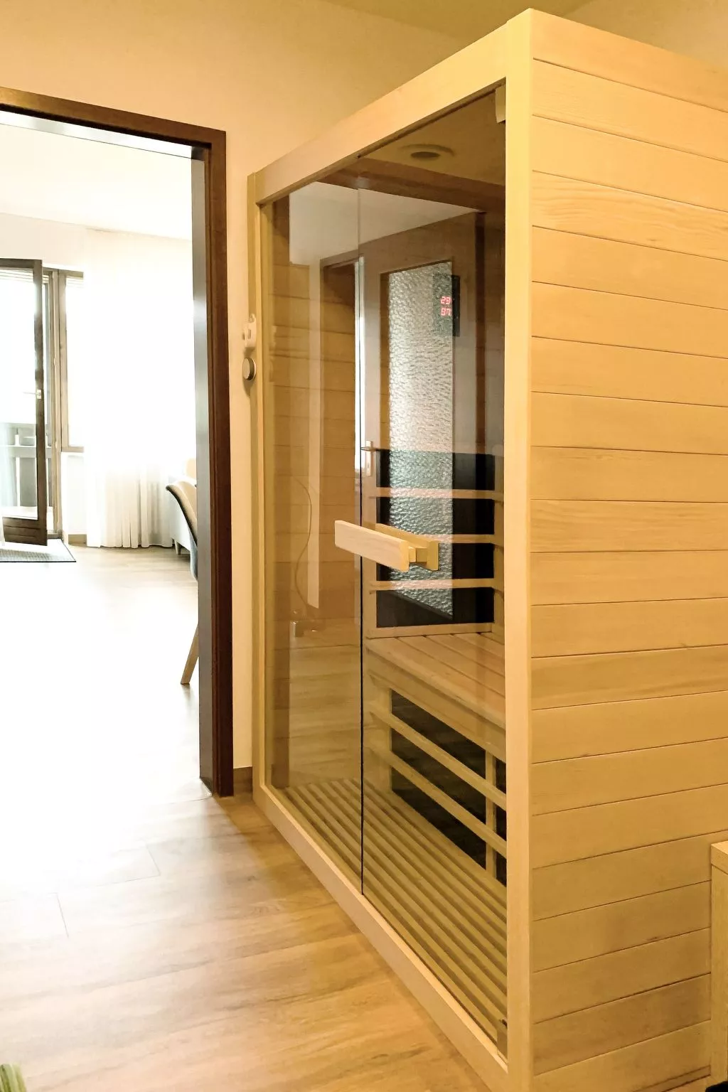 Fichtelzauber mit Sauna-Dedans