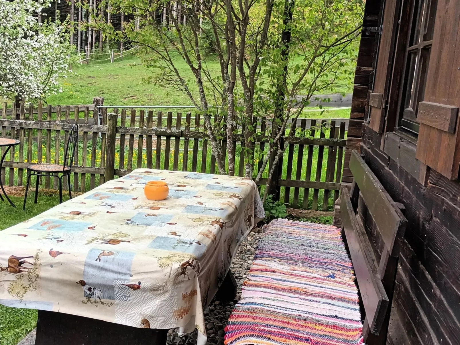 Umundumhütte-Draußen