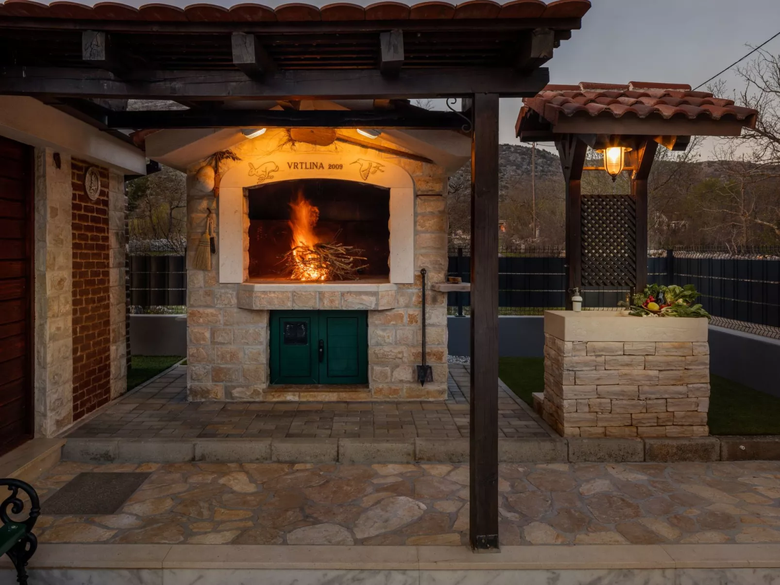 Villa Big Garden für 7 Personen und 1 Kind-Draußen