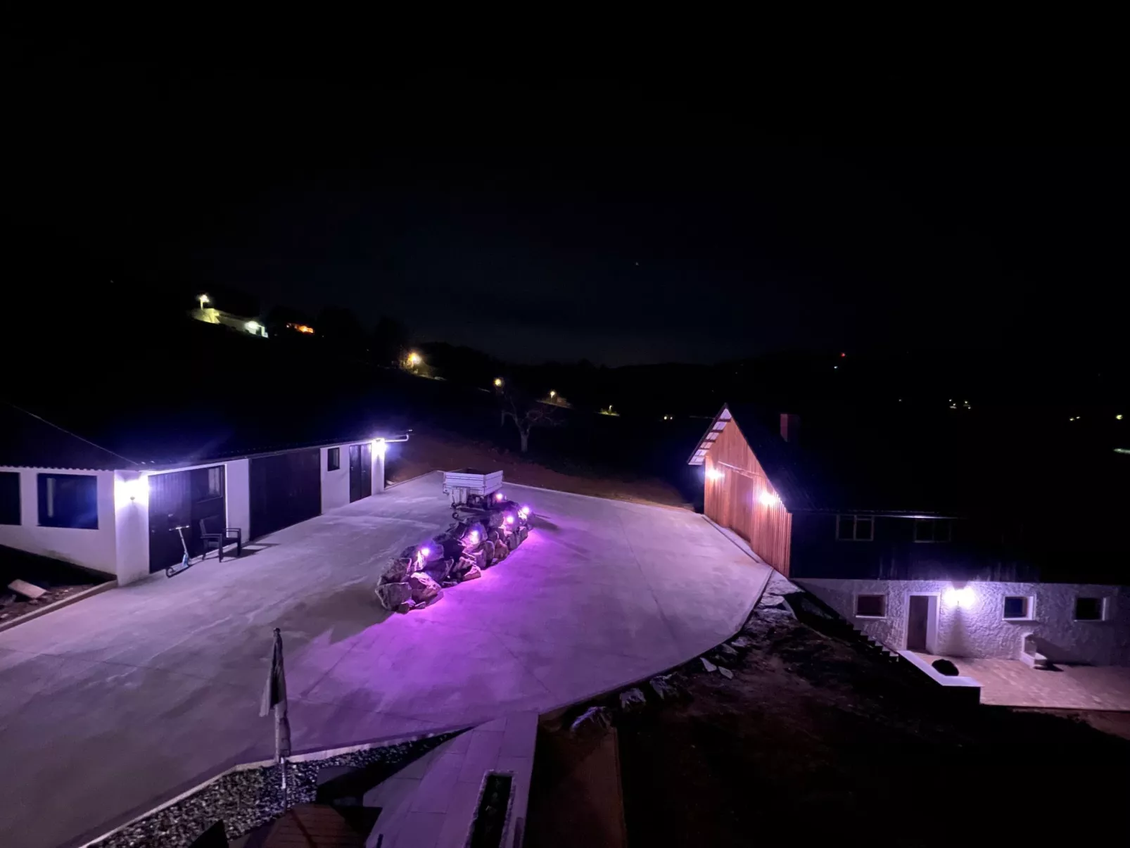 Komplett mit Freizeitstadel-Outside