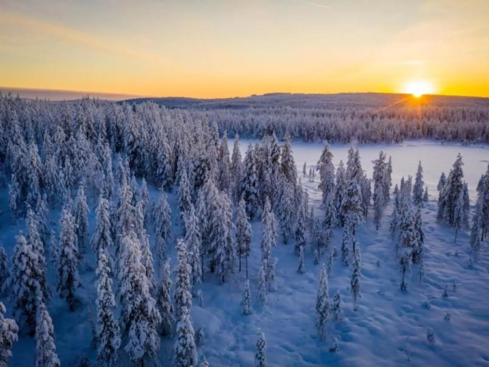 Gemütliches Ferienhaus in der Wildnis Lapplands-Draußen