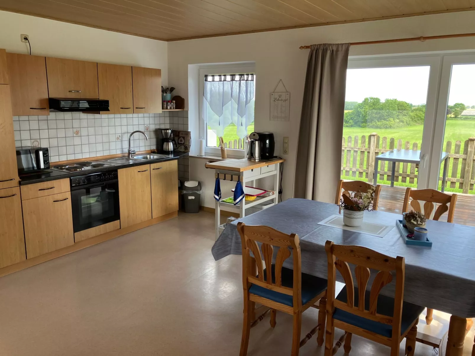 Haus mit Herz-Dedans