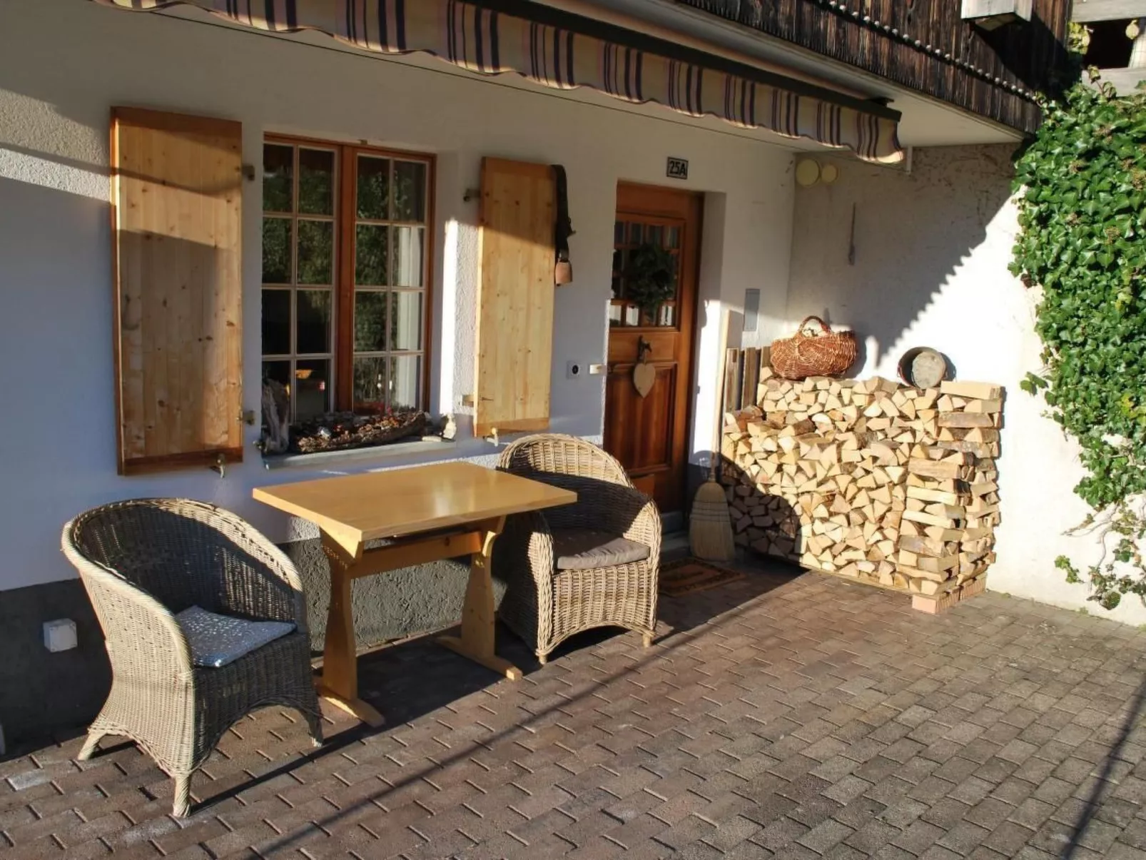 Blick auf herrliche Bergwelt