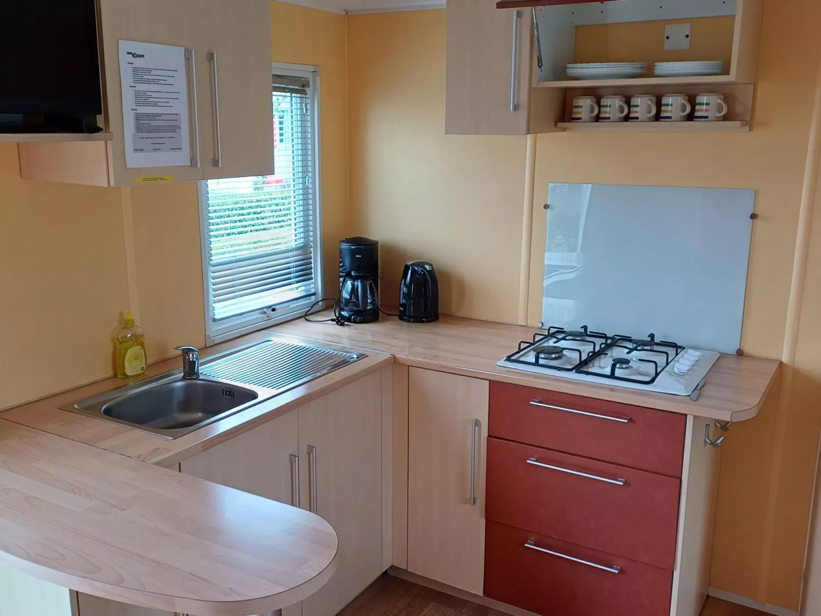 Mobilheim "Camping Scheldeoord"-Draußen