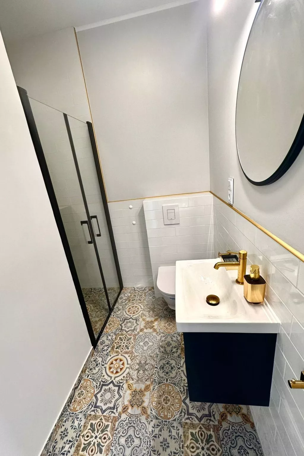 In Kołczewo mit Grill und Garten-Dedans