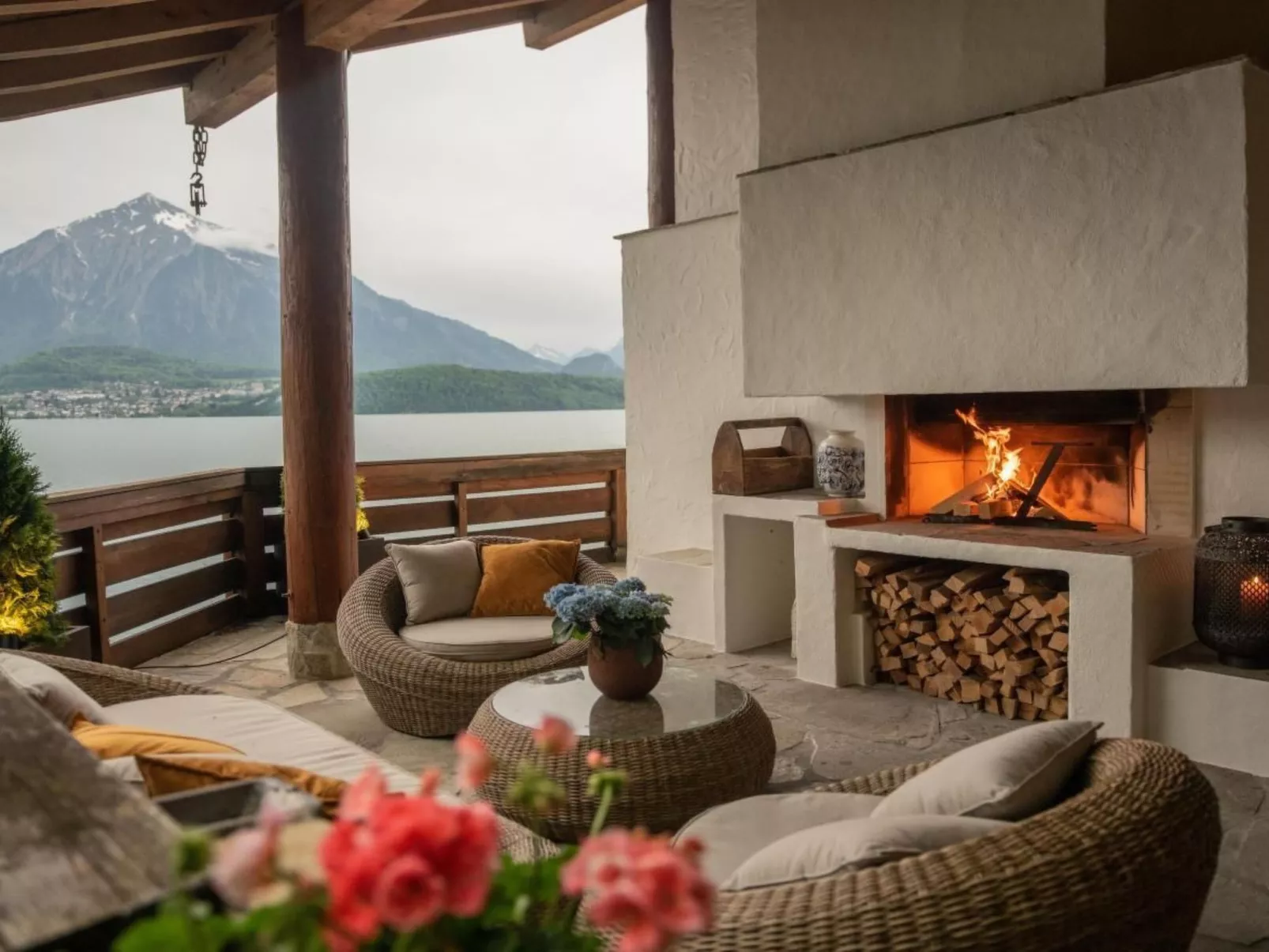 Chalet am See mit Panorama Aussicht