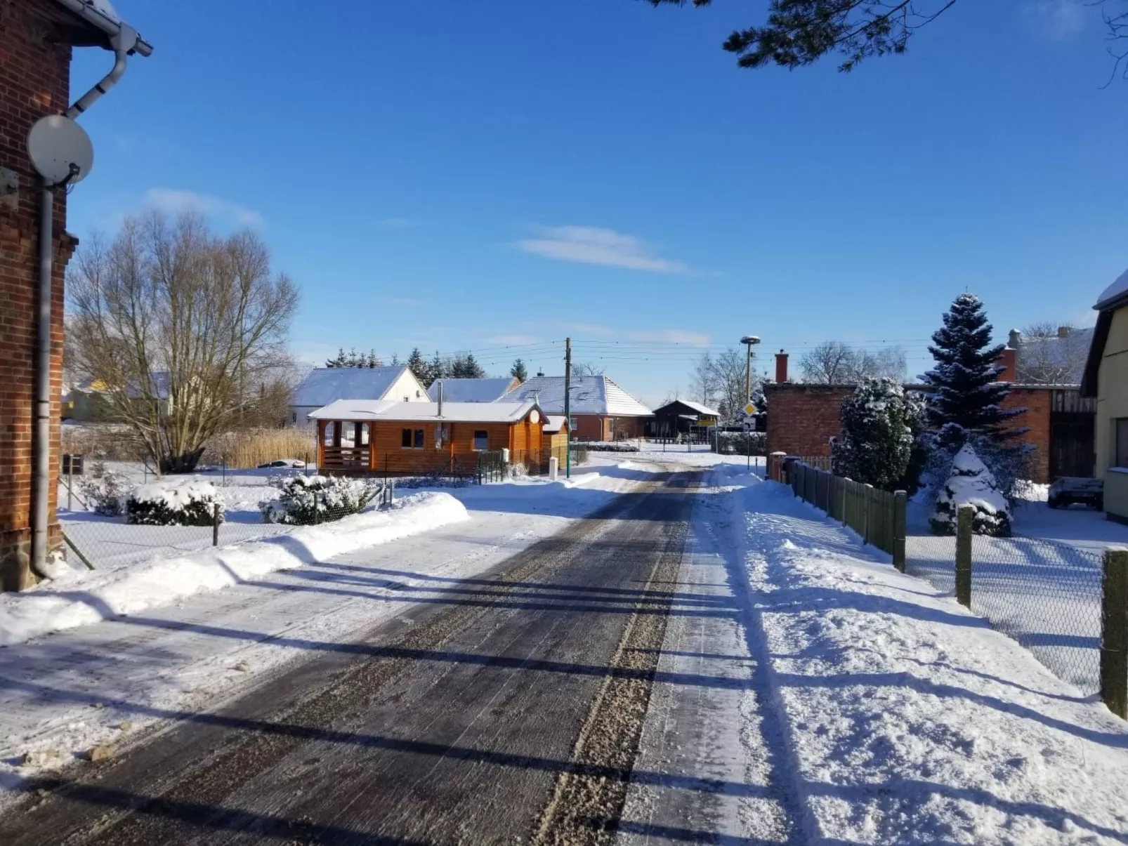 Blockhaus mit eigenem See-Draußen