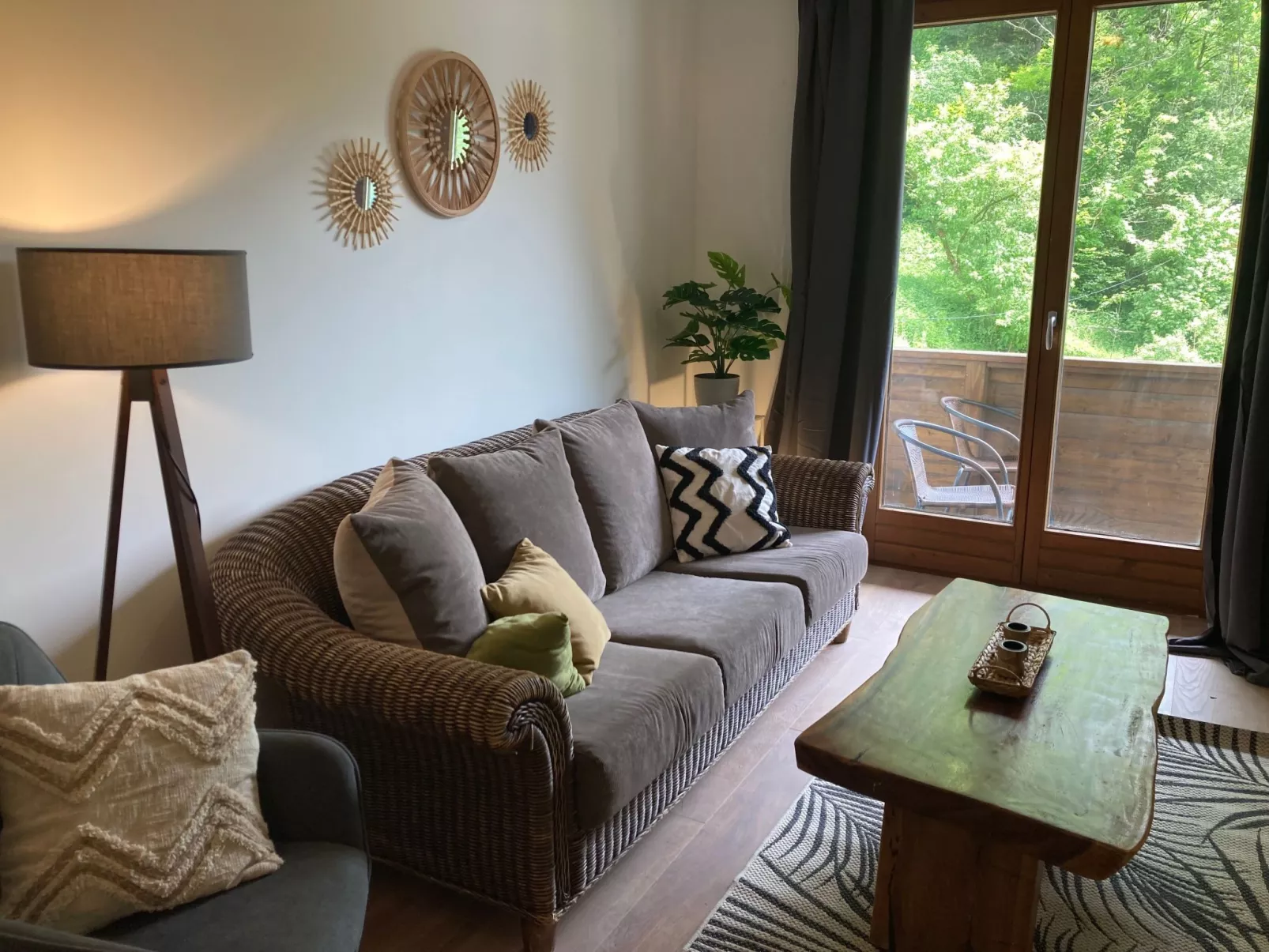 Wohnung mit Balkon und 2 Schlafzimmer