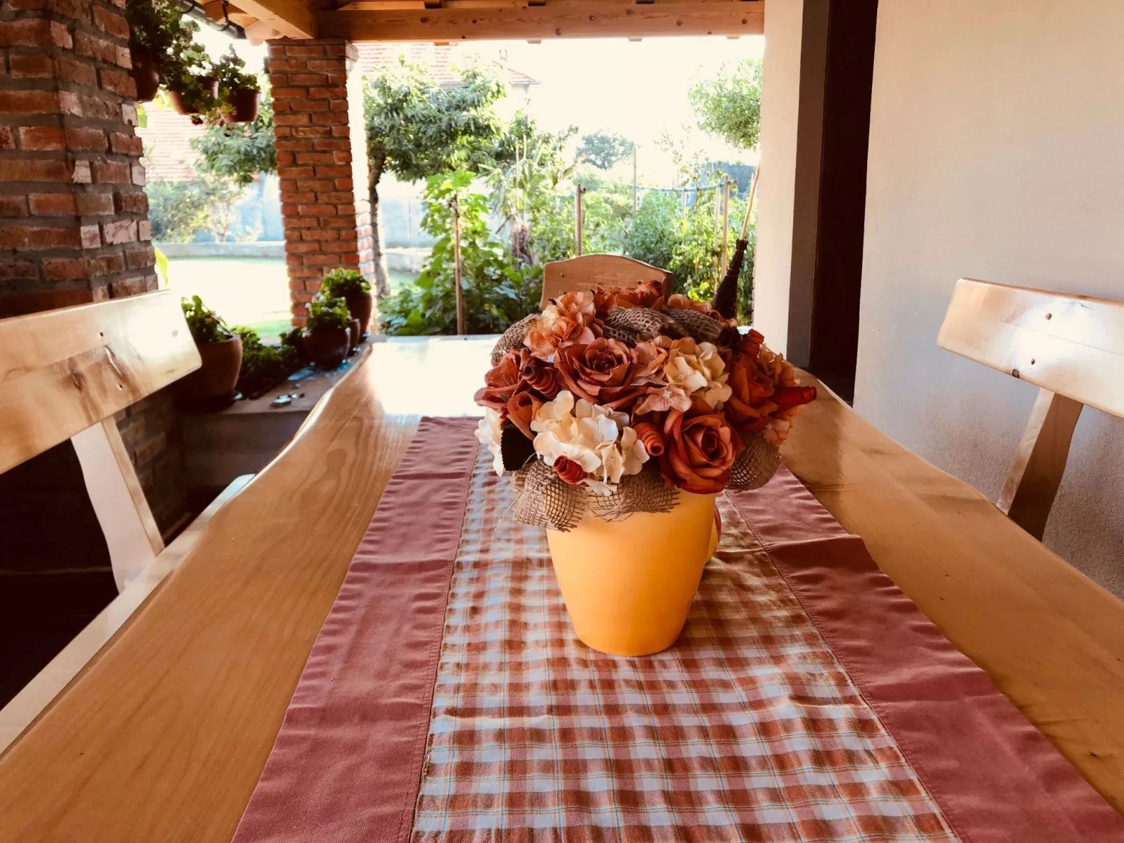 Rustica Casa Augustinus mit Pool-Draußen