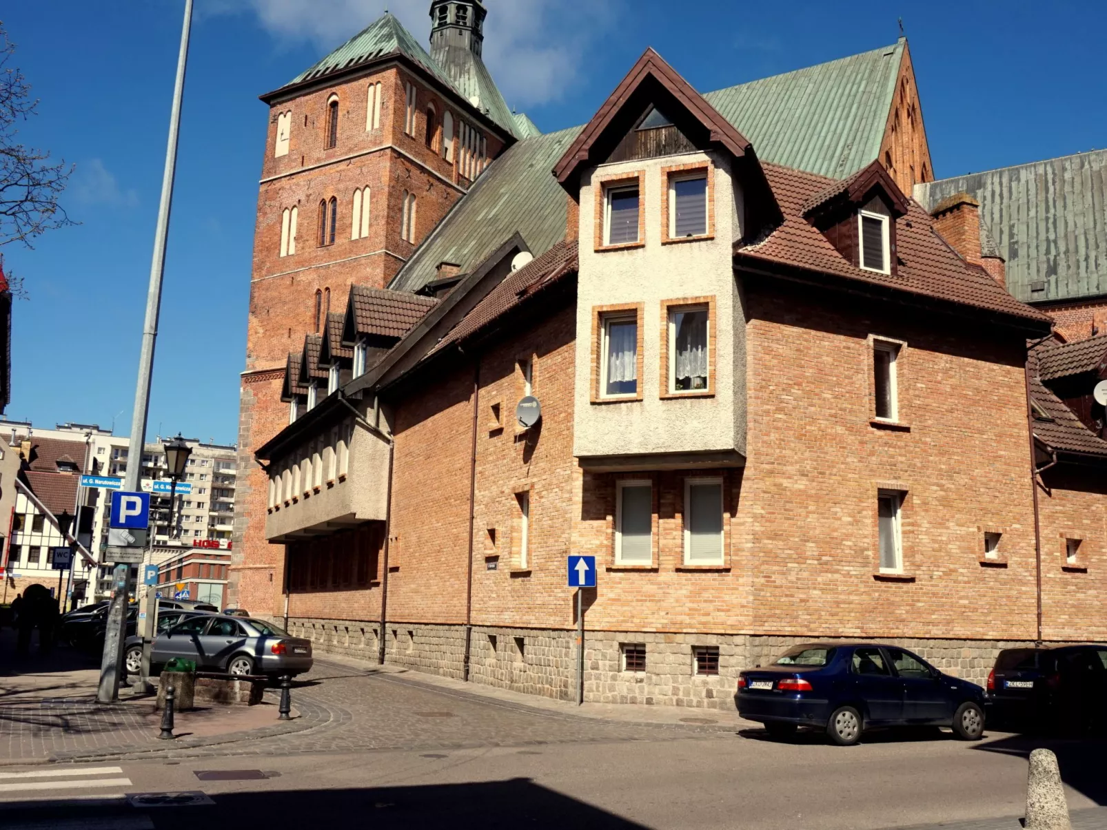 Appartement in Nowe Miasto mit Garten-Draußen