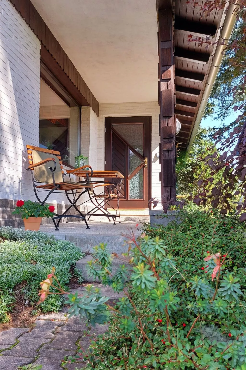 Am Wald gelegenes Ferienhaus "Wolf" mit Kamin-Outside