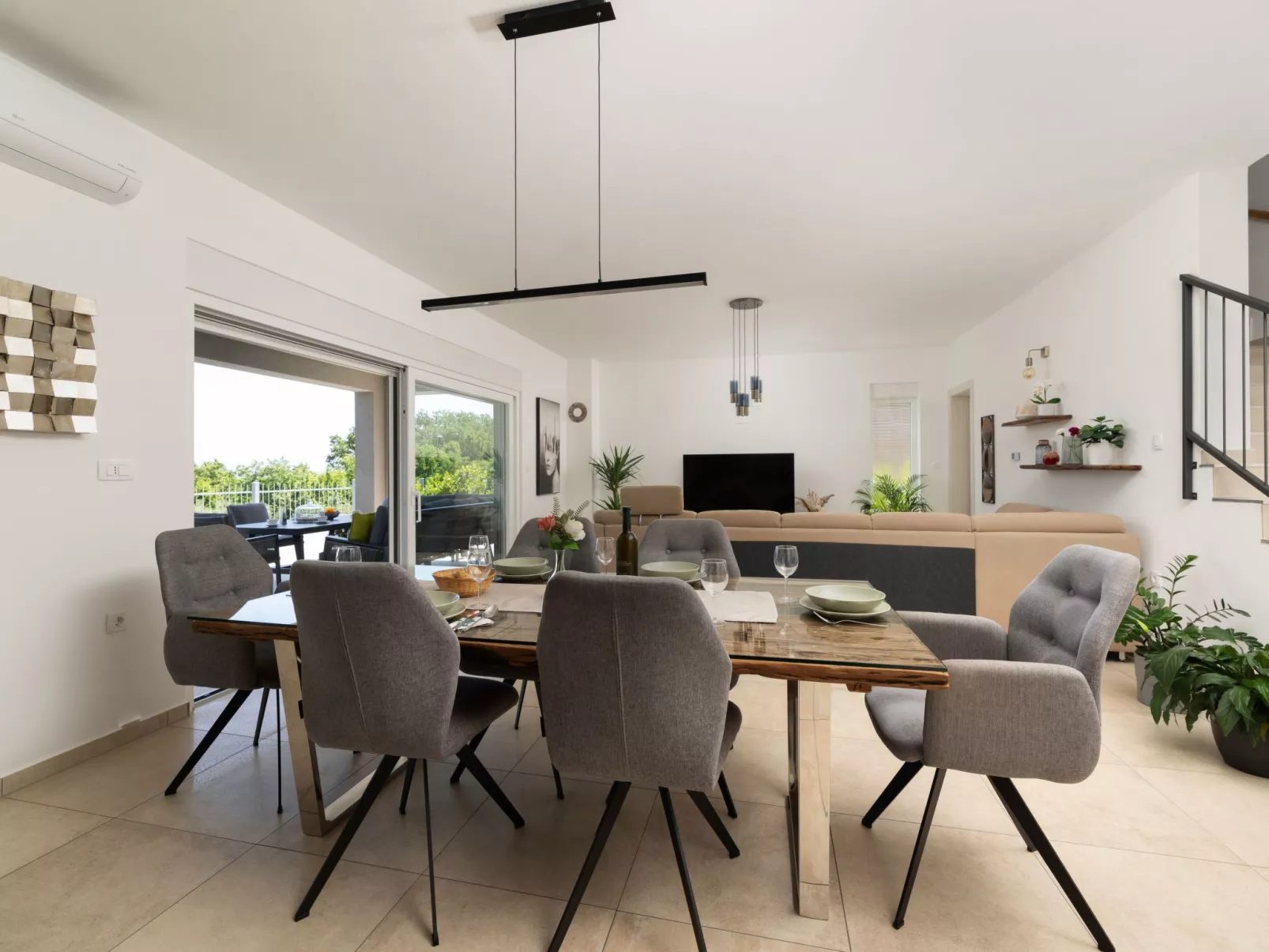 Vila Ema mit Meerblick - Dedans