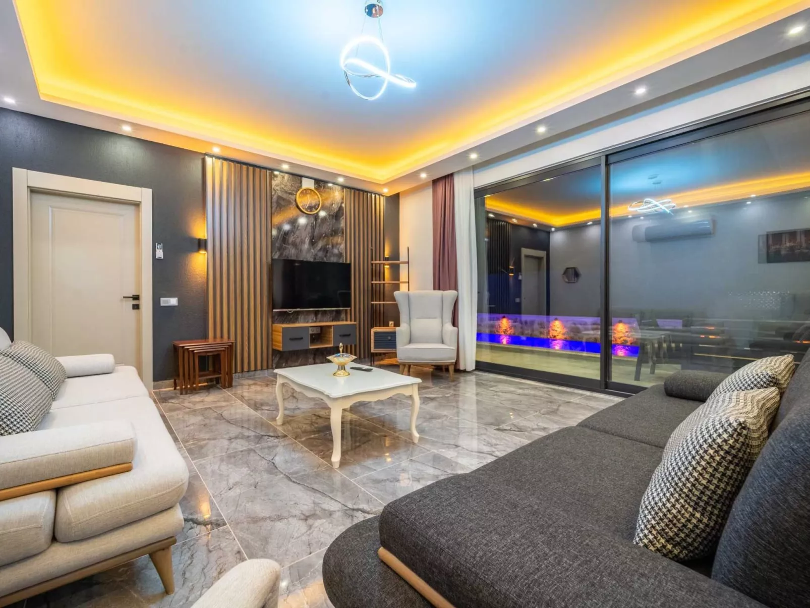 Romantische Luxusvilla in Kalkan Islamlar-Inside