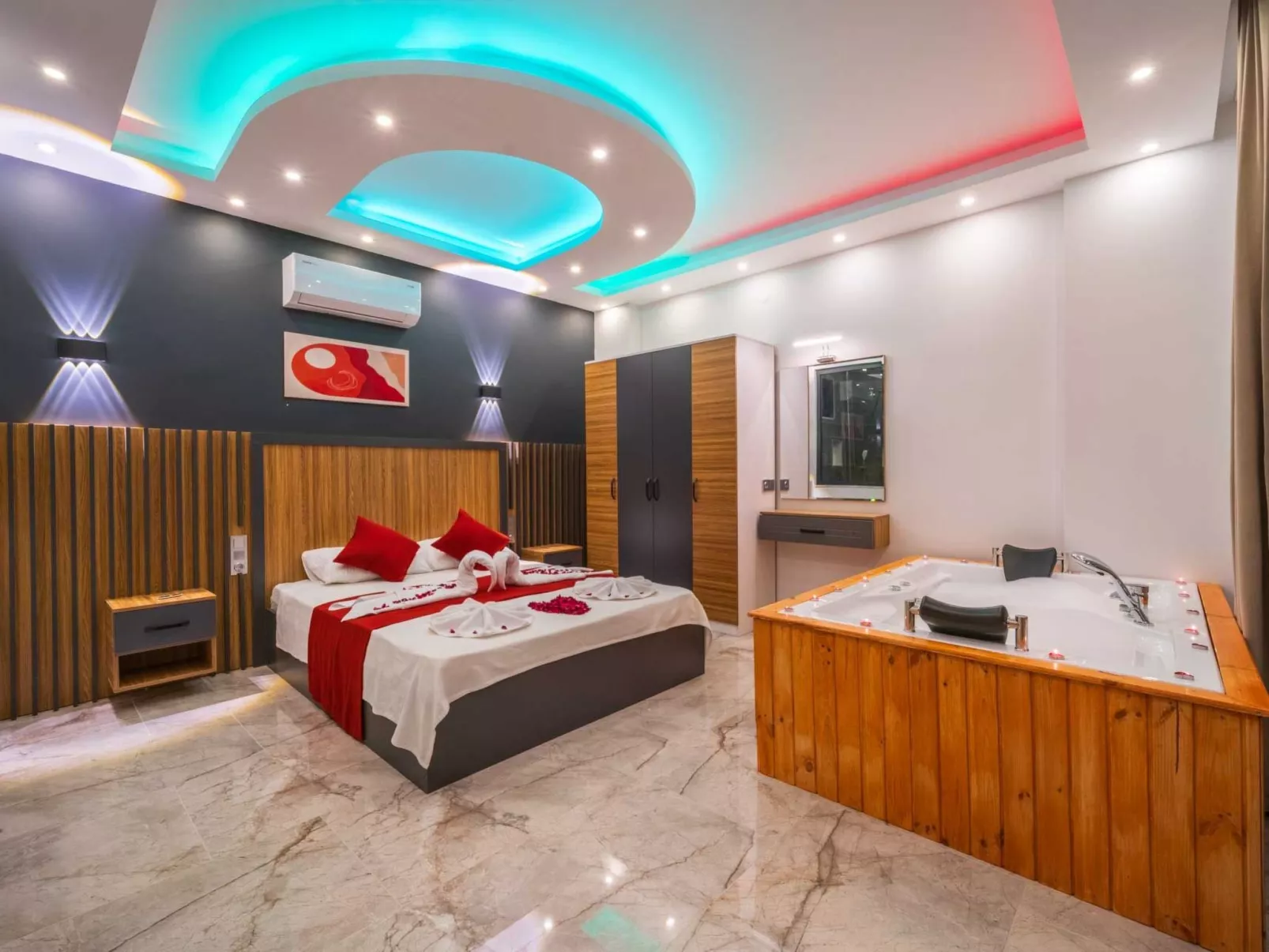 Romantische Luxusvilla "Sard 1" mit Jacuzzi-Drinnen