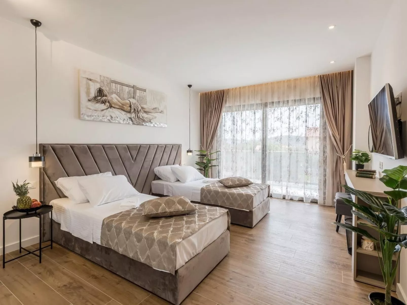 Villa Diana, modern gestaltet, in Dograde-Drinnen