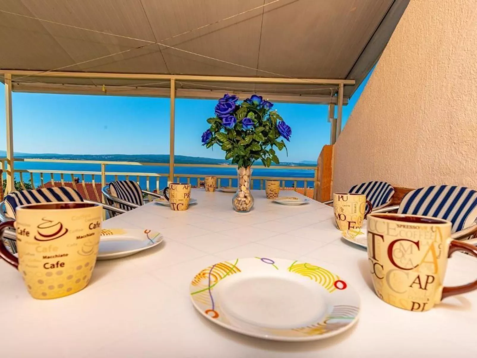 Wohnung in Dramalj und Meerblick-Outside