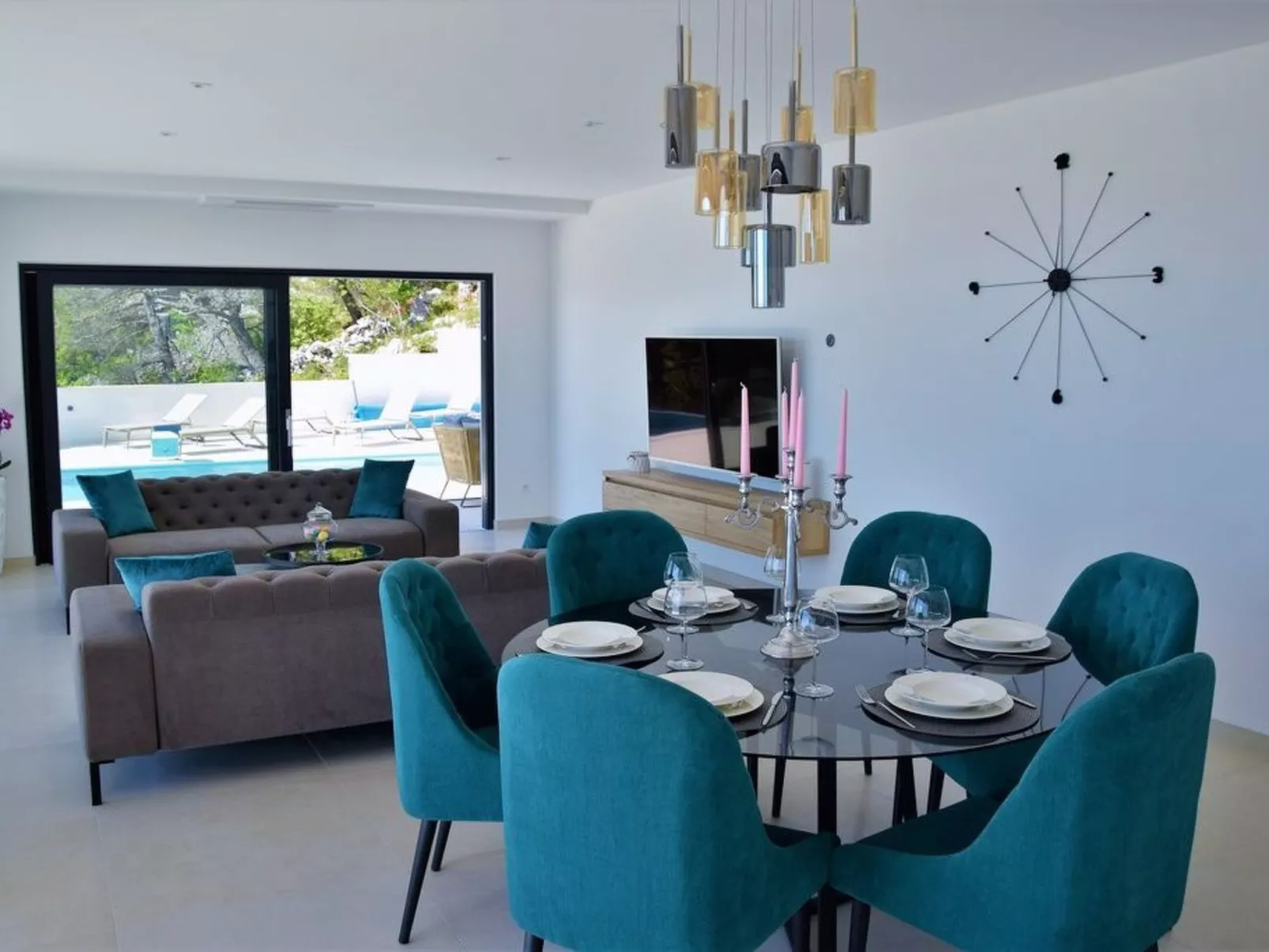 Ferienvilla "Villa Melody" mit privatem Pool-Inside