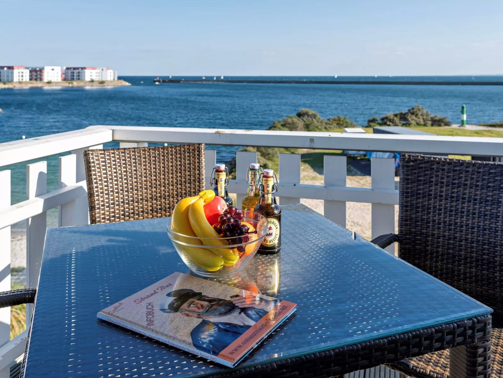 Strand Hus by Seeblick Ferien ORO direkt am Strand-Draußen