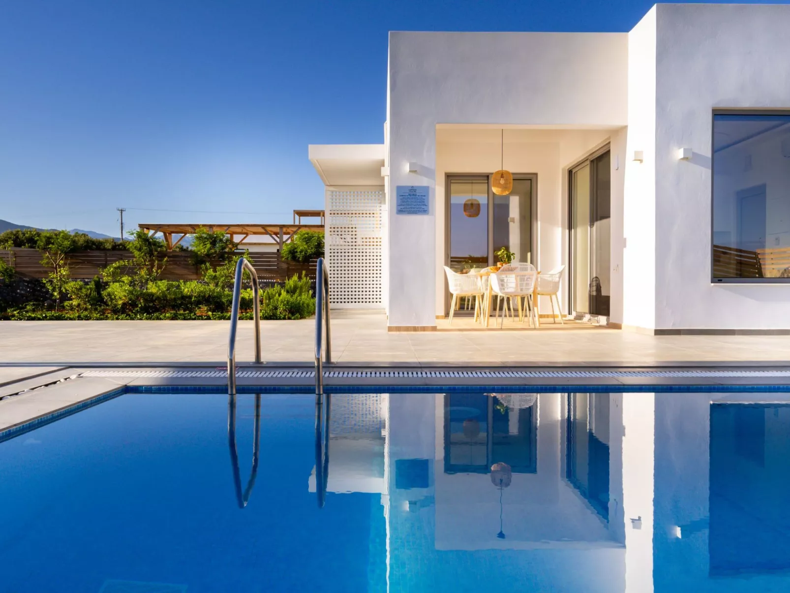 Sardines Luxury Villa 1 - Privater Pool und Garten-Draußen