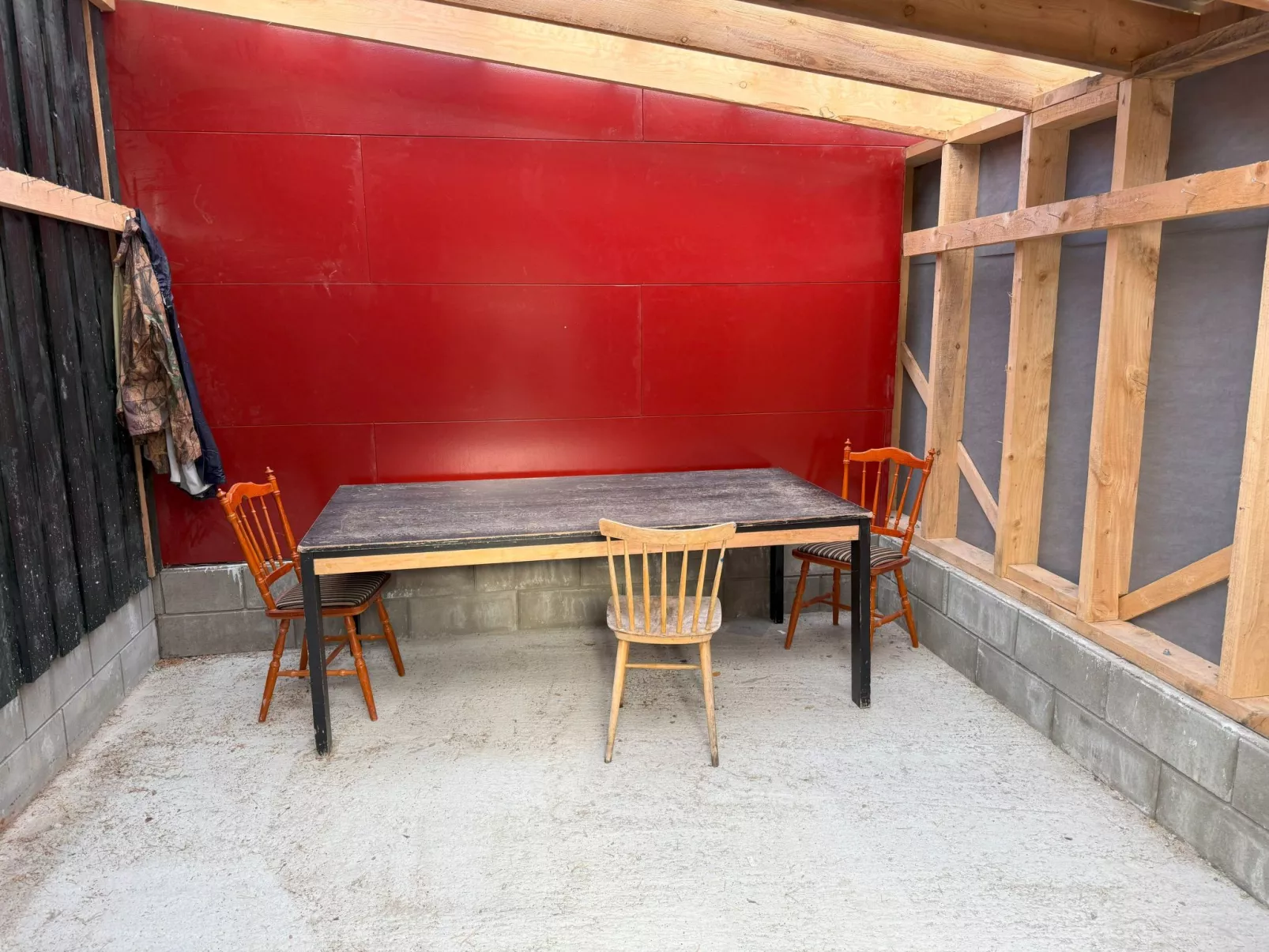 Stabben white House-Dehors