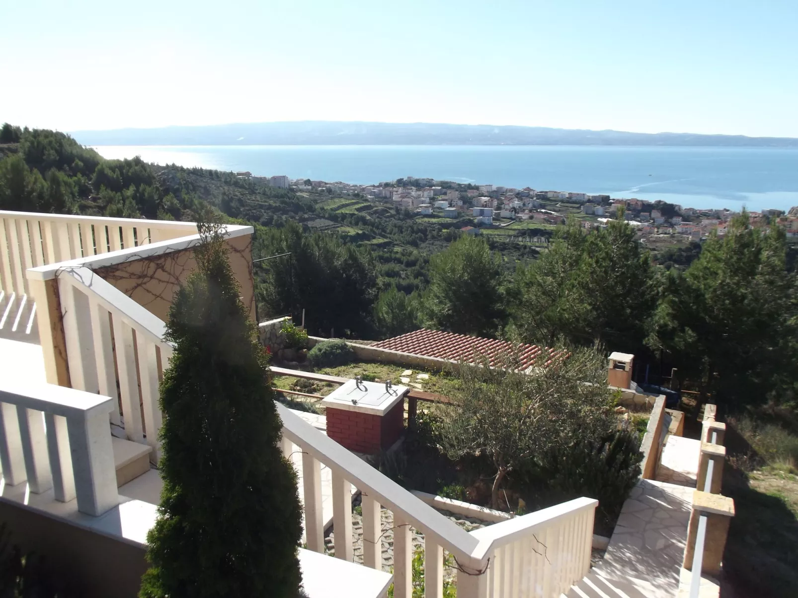 "Villa Petar" mit Infinity Pool-Draußen