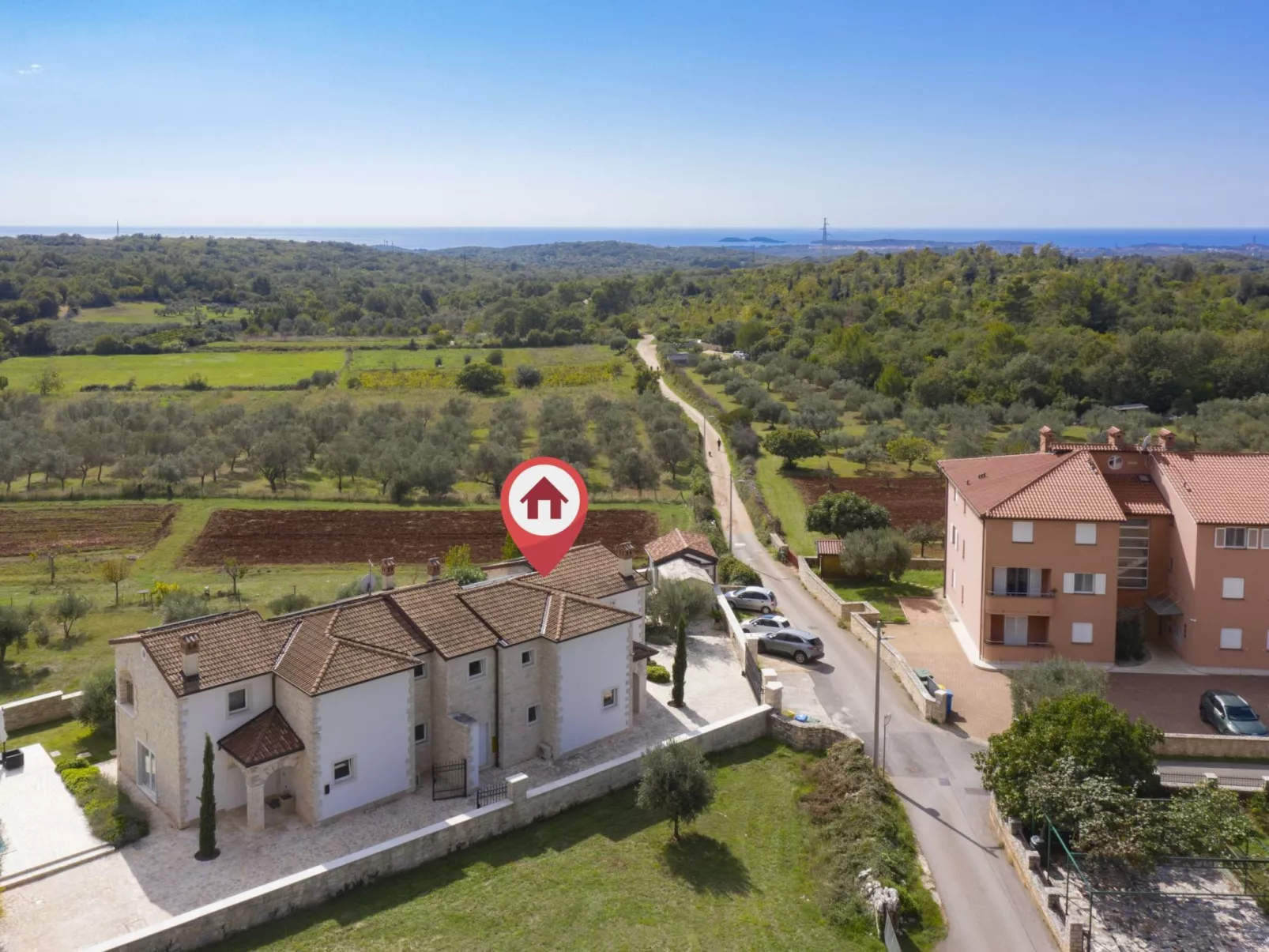 Villa Mason mit beheiztem Pool und Mini-Wellness-Dehors