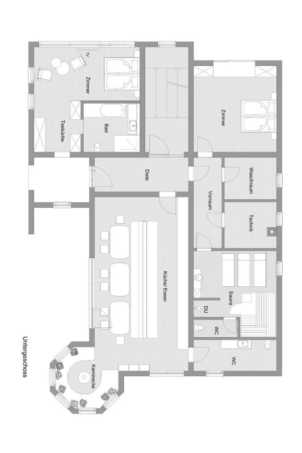 Designferienhaus XXL-Inside