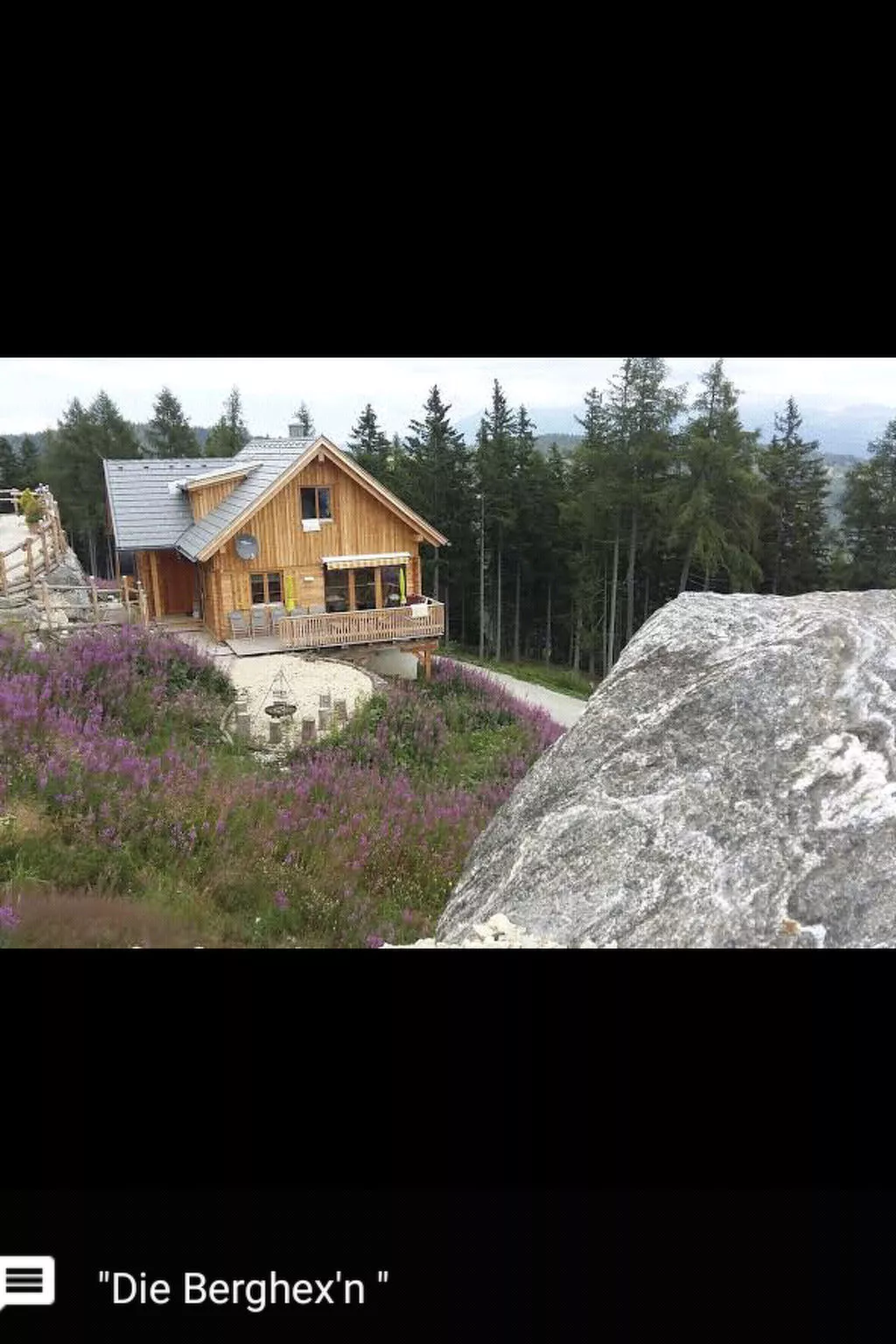 "Die Berghex'n "-Dehors