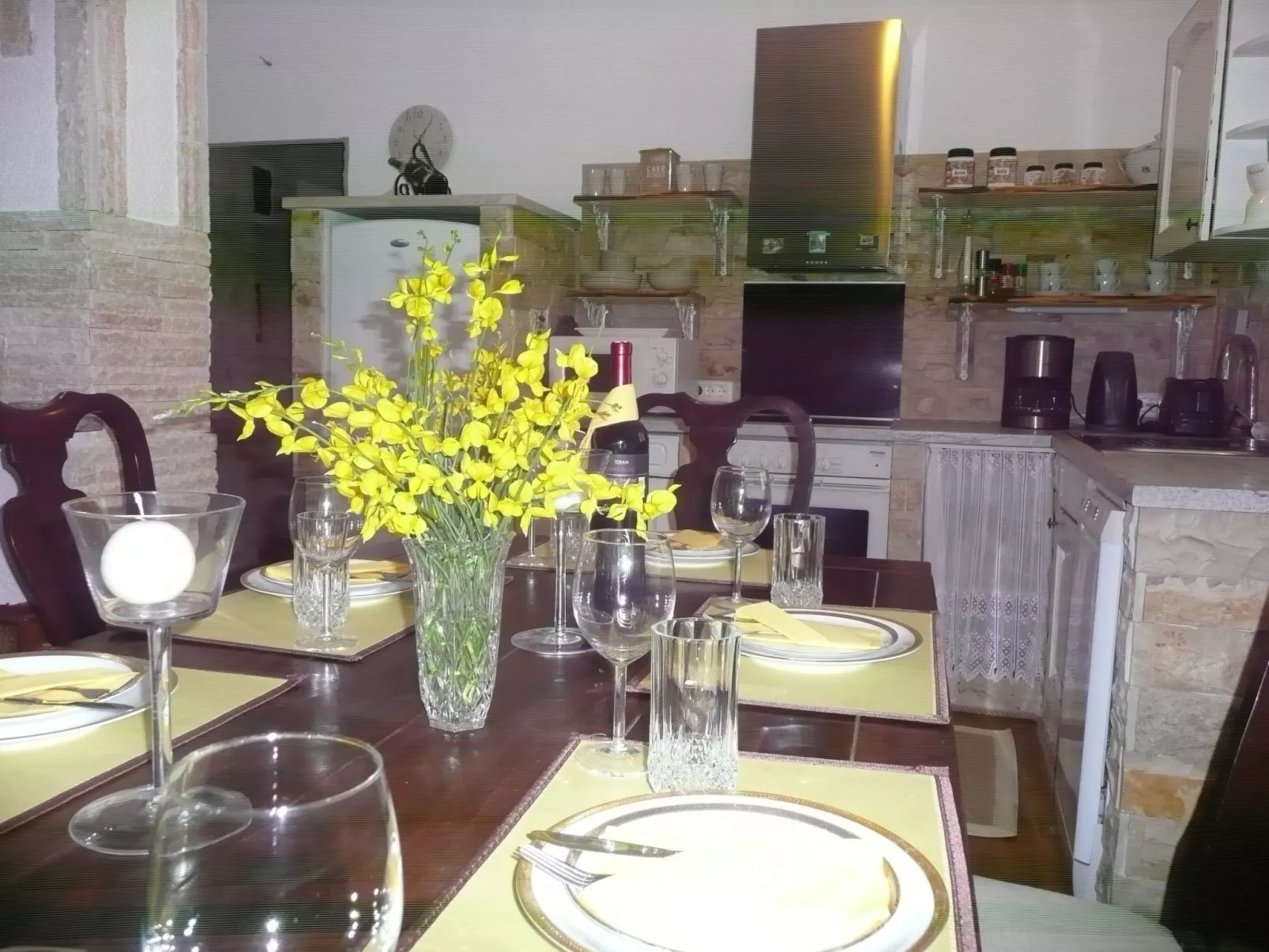 Mit beheiztem Pool und Meerblick-Inside