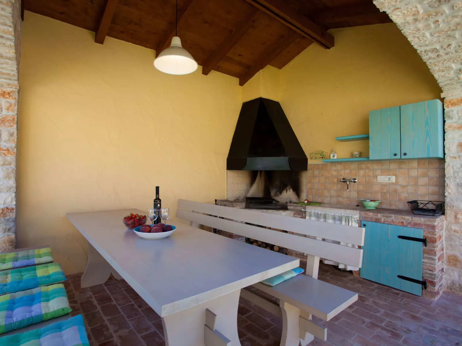 Luxusvilla "Azzurra" mit beheiztem Pool-Outside