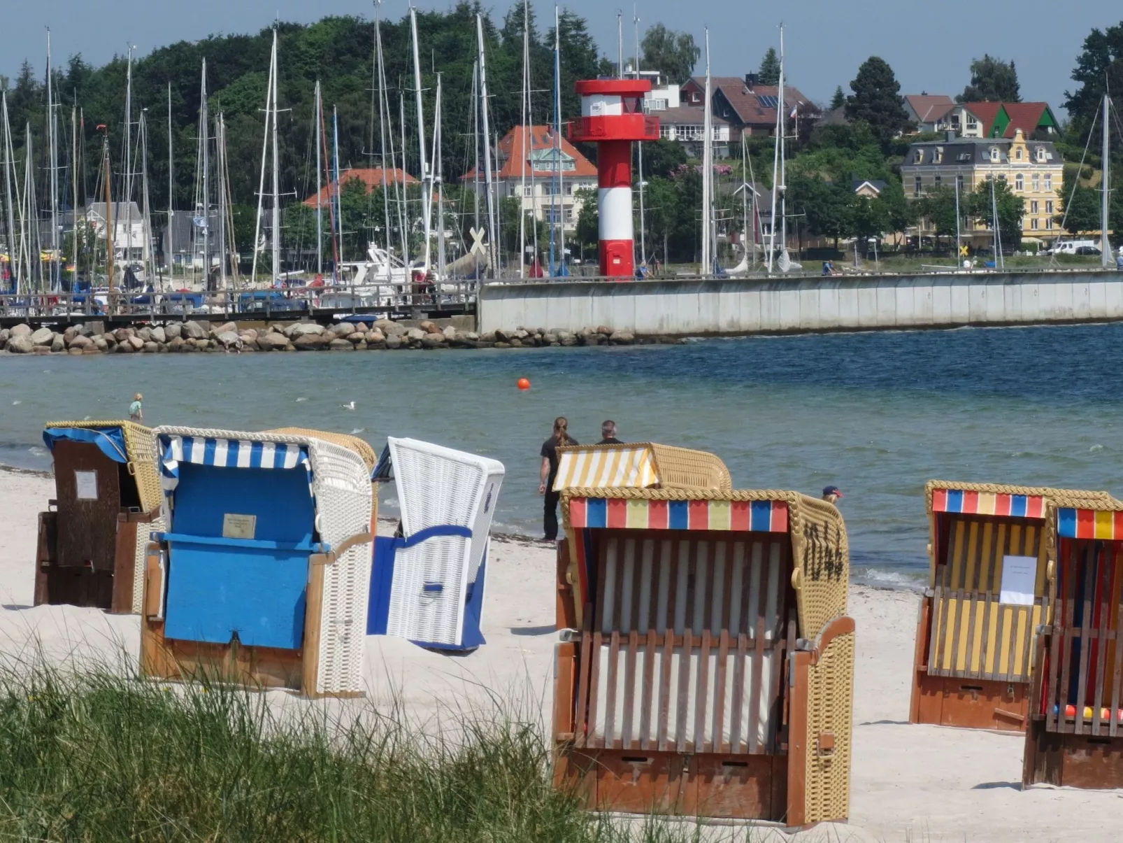 Urlaub in der Ferienwohnung Sonnengruss am Strand-Dehors