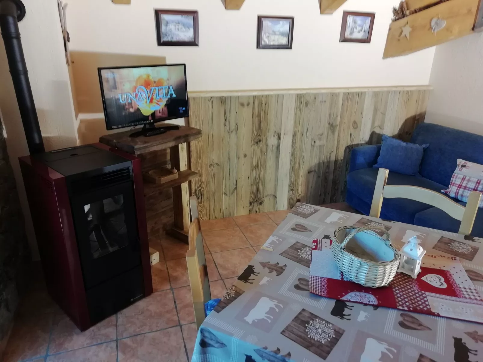 Helle, panoramische Wohnung in den Alpen.-Inside