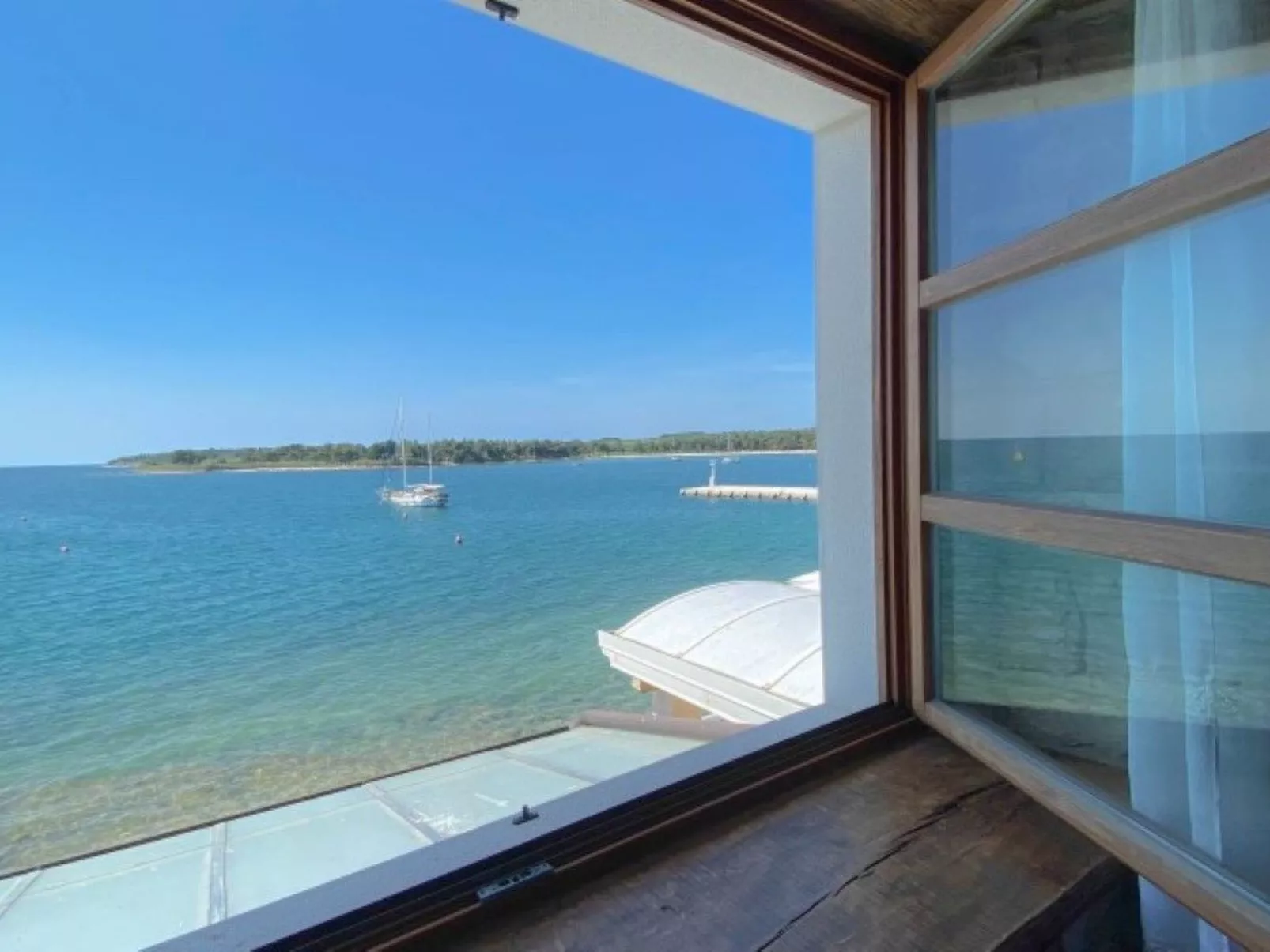 Für 4 Personen ca. 30 m&sup2; in Novigrad, Adriaküste Kroatien (Westküste von I-Draußen