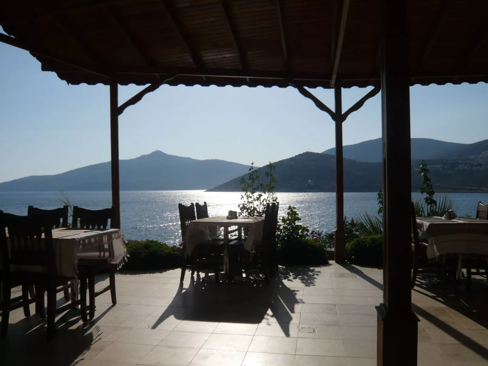 Ferienvilla Amare mit privatem Pool und Meerblick-Draußen