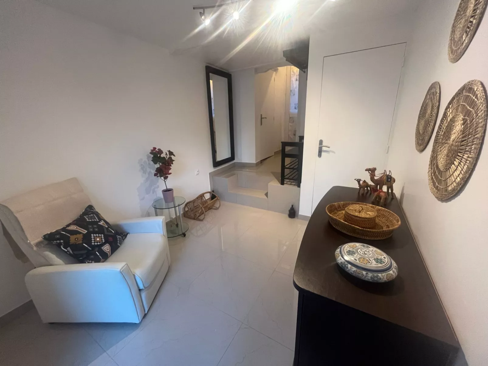 Oberseite der Villa Les Tilleuls-Drinnen