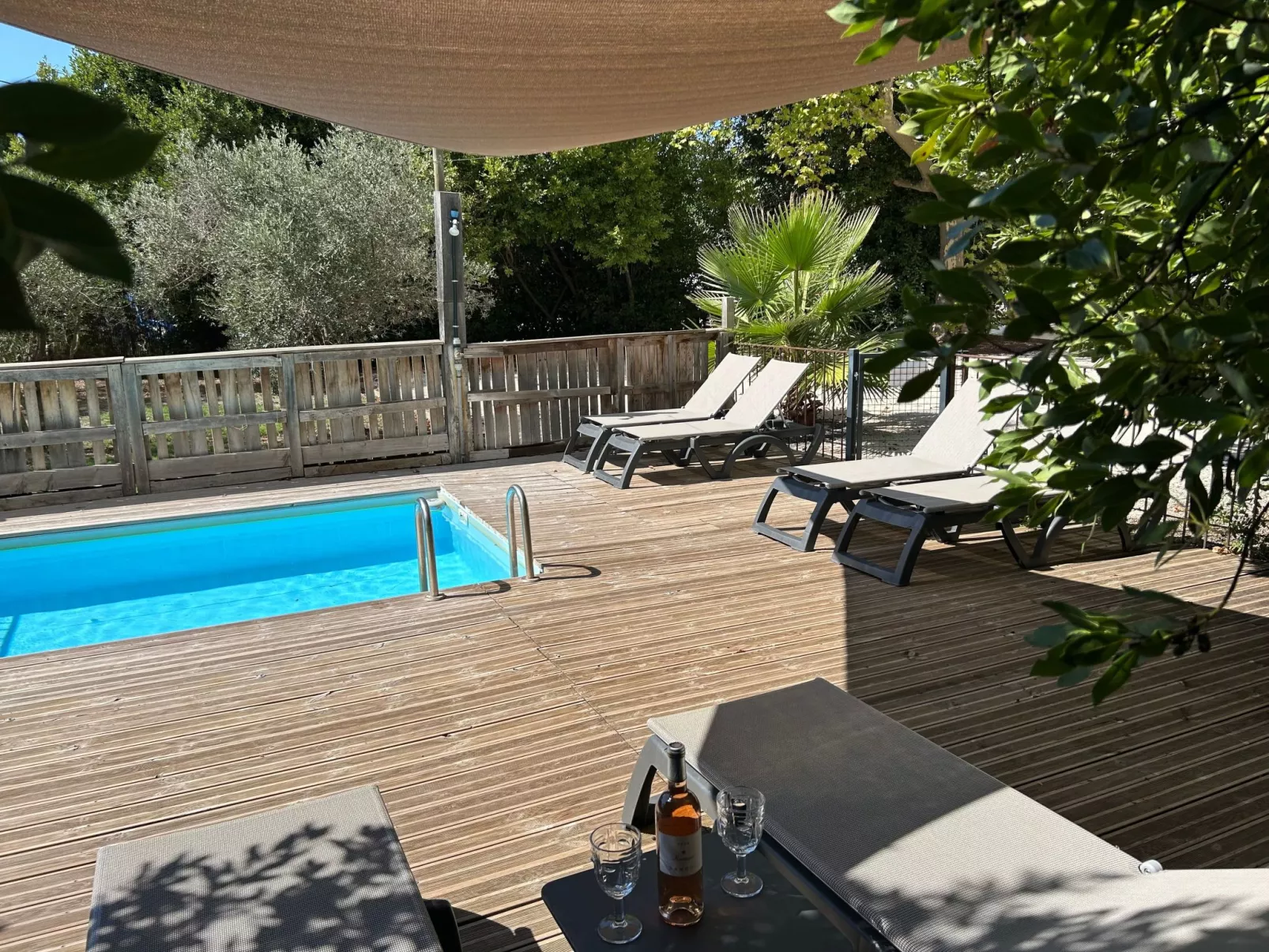 Villa-Mas des Lilas bei Coba in der Provence-Dehors